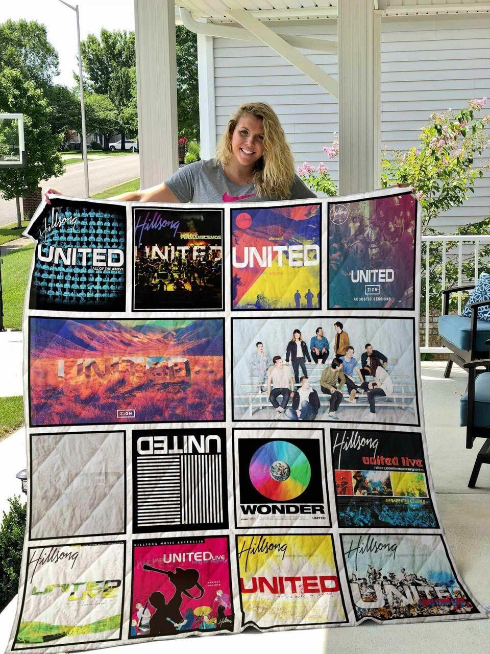 Hillsong United Blanket Ha0910 Quilt and Home Decor