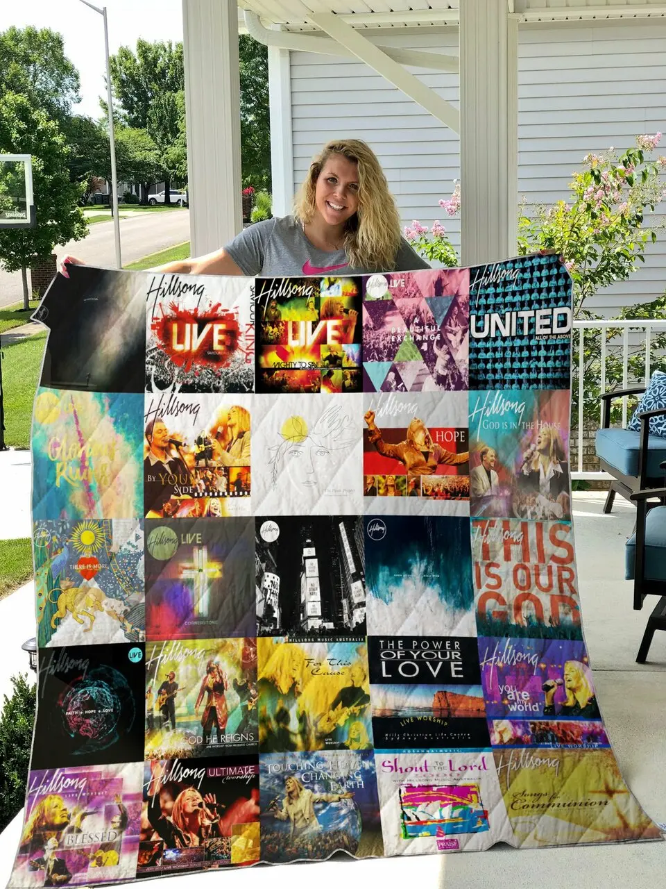 Hillsong Worship Quilt and Home Decor