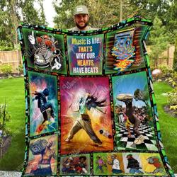 Hip Hop Washable Quilt P66 and Home Decor