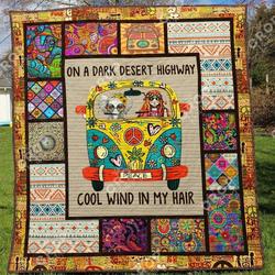 Hippe Bi010701B Tbg Quilt Blanket and Home Decor