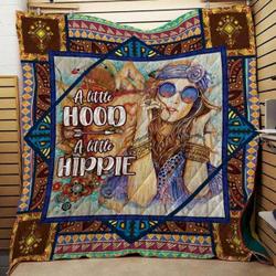 Hippie A Little Hood Clt140624 Quilt Blanket and Home Decor