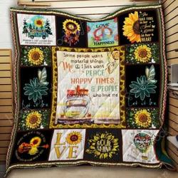 Hippie Adventure Cl2100231Mdq Quilt Blanket and Home Decor