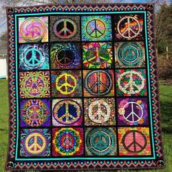 Hippie Bi160704B Tbg Quilt Blanket and Home Decor