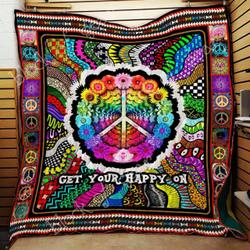 Hippie Cl2100228Mdq Quilt Blanket and Home Decor