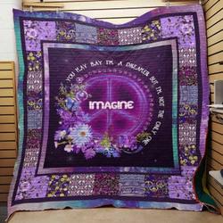 Hippie Ee Quilt Inkpuf and Home Decor