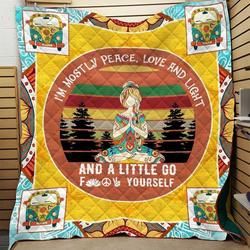 Hippie Girl Quilt Ewp and Home Decor