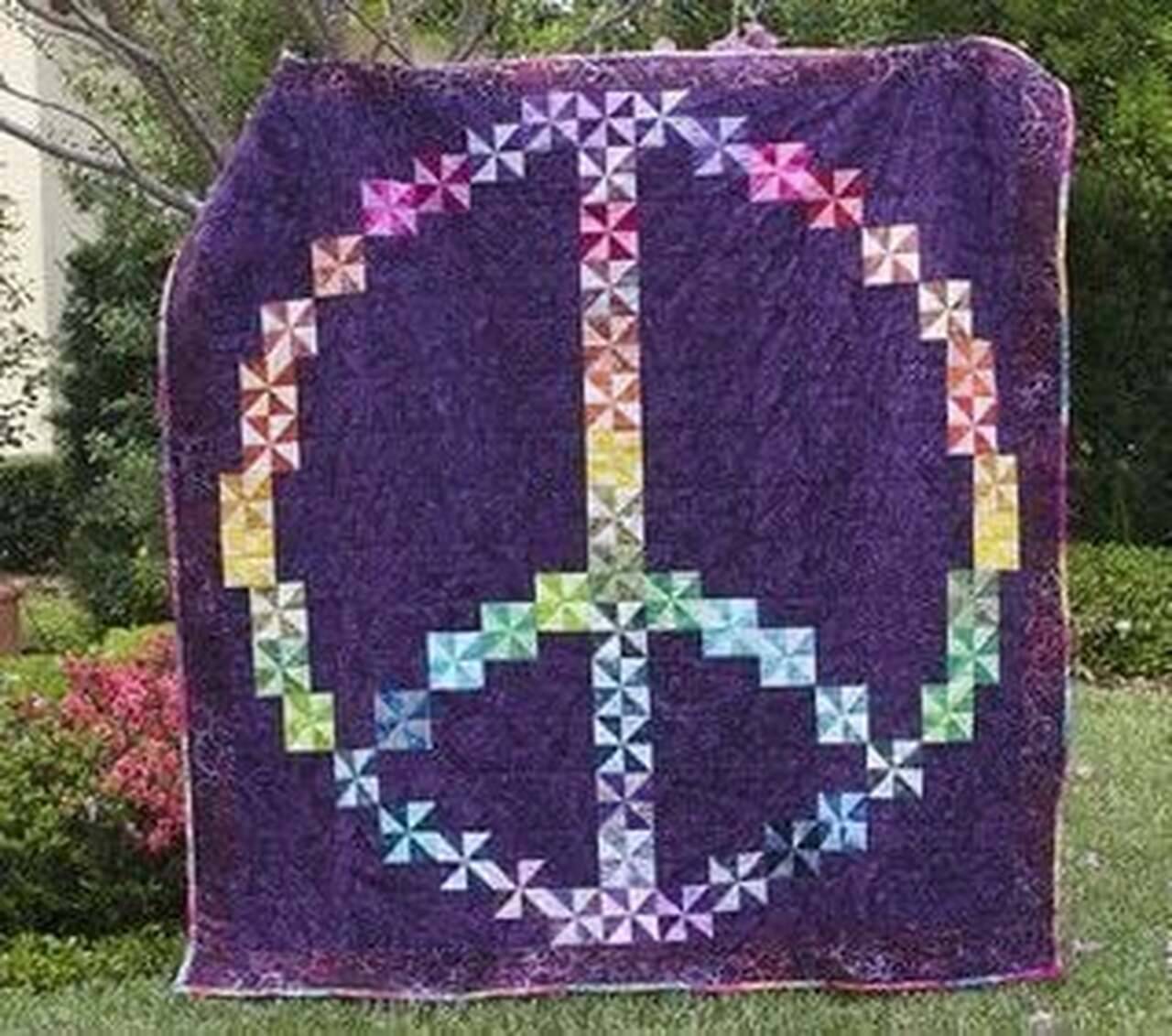 Hippie Hur Quilt Bevron and Home Decor