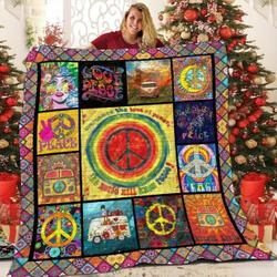 Hippie Judgment DD 3D Customized Quilt and Home Decor
