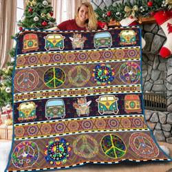 Hippie Line Pattern  3D Customized Quilt and Home Decor