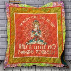 Hippie Mandala Quilt Blanket A179 and Home Decor
