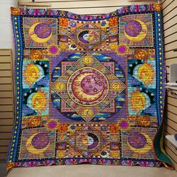 Hippie Moon Ah Quilt Derqgo and Home Decor