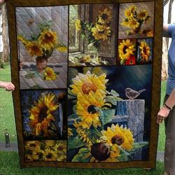 Hippie Never Be Alone Quilt Blanket Dhc020120744Td and Home Decor