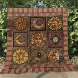 Hippie Nx310530 Quilt Blanket and Home Decor