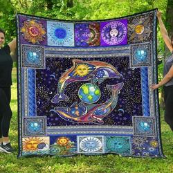 Hippie Premium 4 Blanket Th0807 Quilt and Home Decor