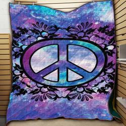 Hippie Purple JM8 NTTH011298 3D Customized Quilt and Home Decor