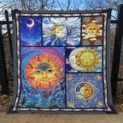 Hippie Quilt Blanket Ver 11  Quilt and Home Decor