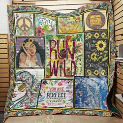 Hippie Secret Place V4 3D Customized Quilt and Home Decor