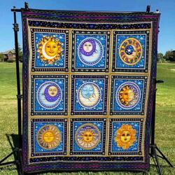 Hippie Sunshine Blanket Th1607 Quilt and Home Decor
