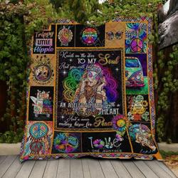 Hippie To My Soul AL1 NTA020398 3D Customized Quilt and Home Decor
