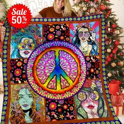Hippie V4 3D Customized Quilt and Home Decor