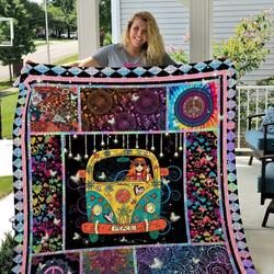 Hippie Vcb Quilt Derqbs and Home Decor