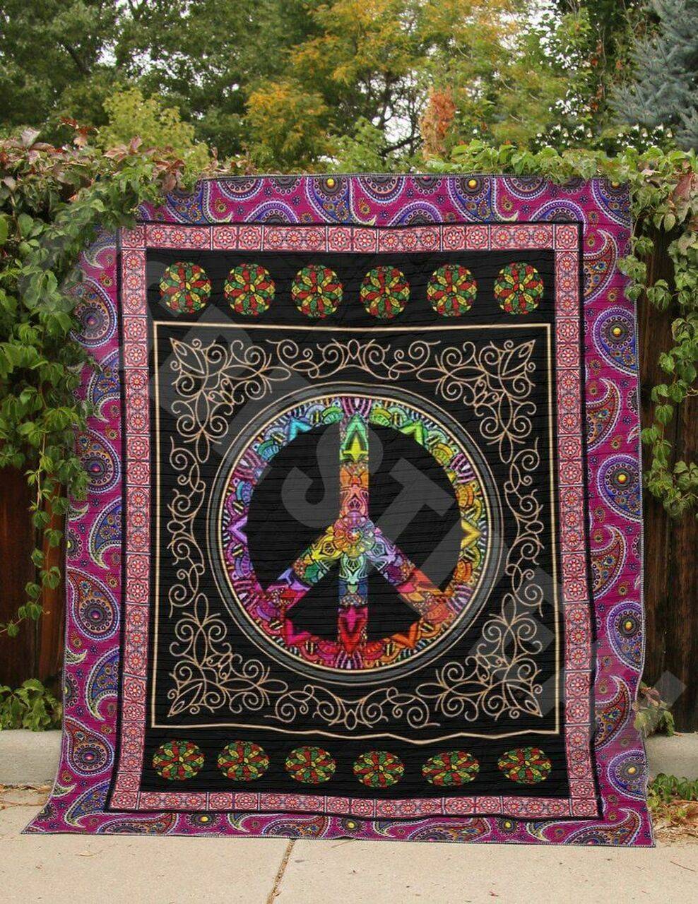 Hippie Vcb Quilt Derqdl and Home Decor