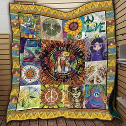 Hippie Wild And Free CY3 NTA020398 3D Customized Quilt and Home Decor
