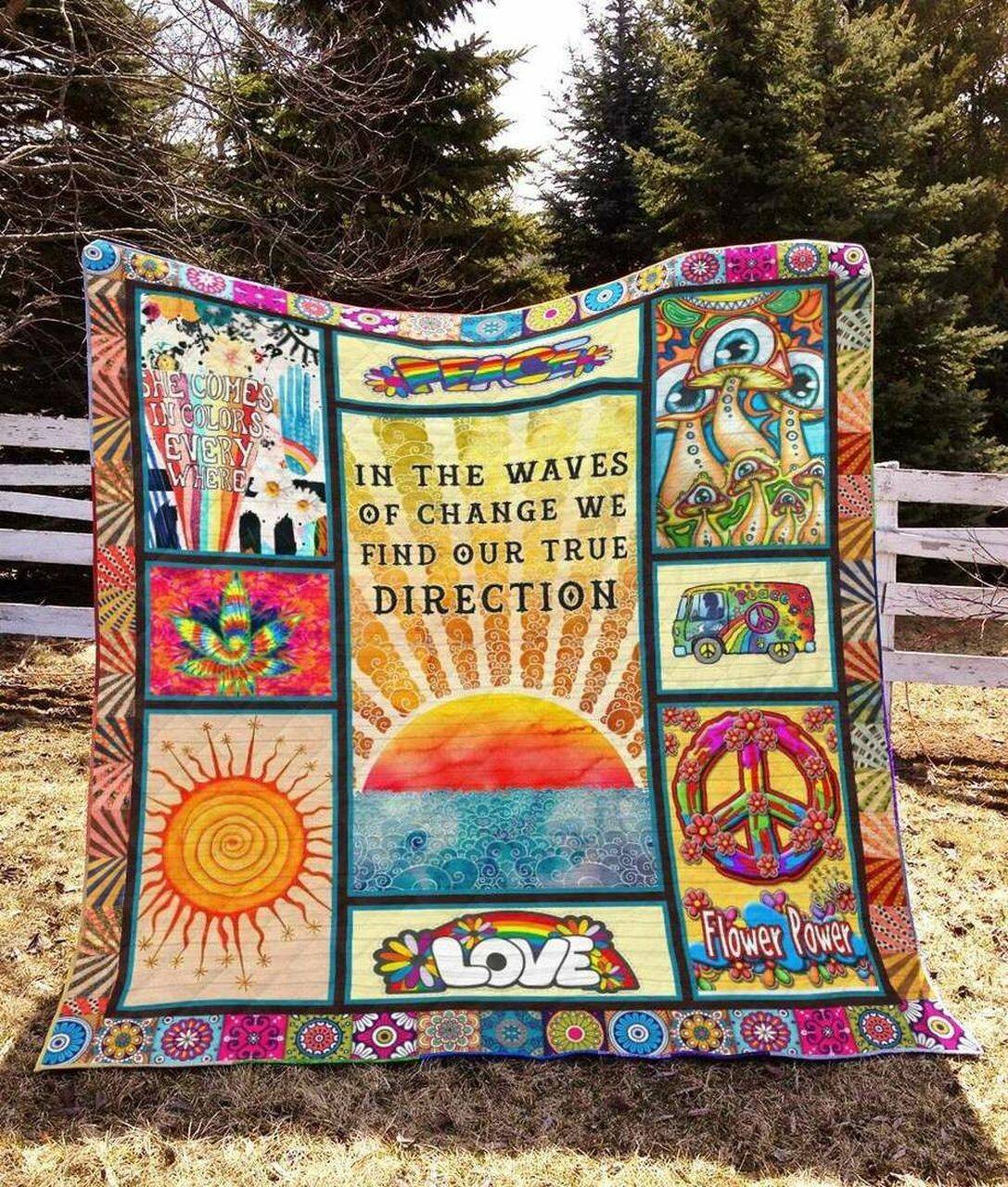 Hippie Ye170702A Tbg Quilt Blanket and Home Decor