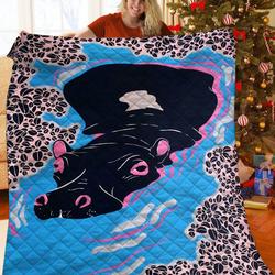 Hippo Quilt Uoh and Home Decor