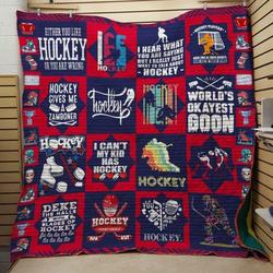 Hockey 2702047 Quilt Blanket  Quilt and Home Decor