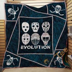 Hockey Blanket TH1607 Quilt and Home Decor