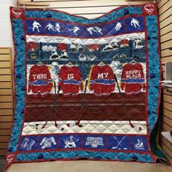 Hockey Cla1610418Q Quilt Blanket and Home Decor
