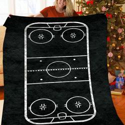Hockey Quilt Rsq and Home Decor