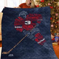 Hockey Quilt Rta and Home Decor