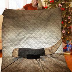 Hockey Quilt Rtp and Home Decor