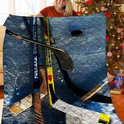 Hockey Quilt Rzo and Home Decor