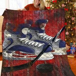 Hockey Quilt Sas and Home Decor