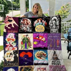 Hocus Pocus Quilt Blanket 0627 and Home Decor