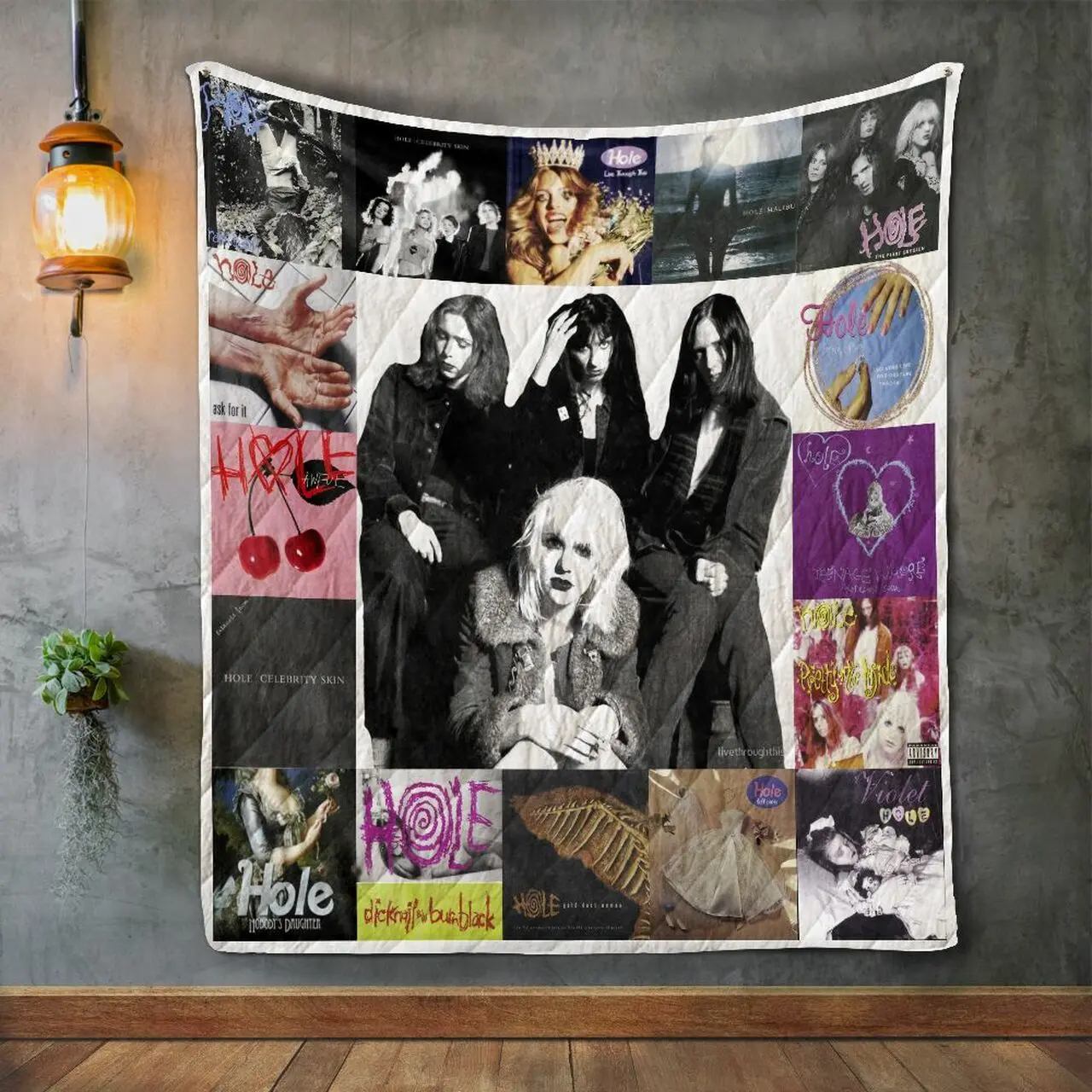 Hole Album Covers Quilt Blanket and Home Decor