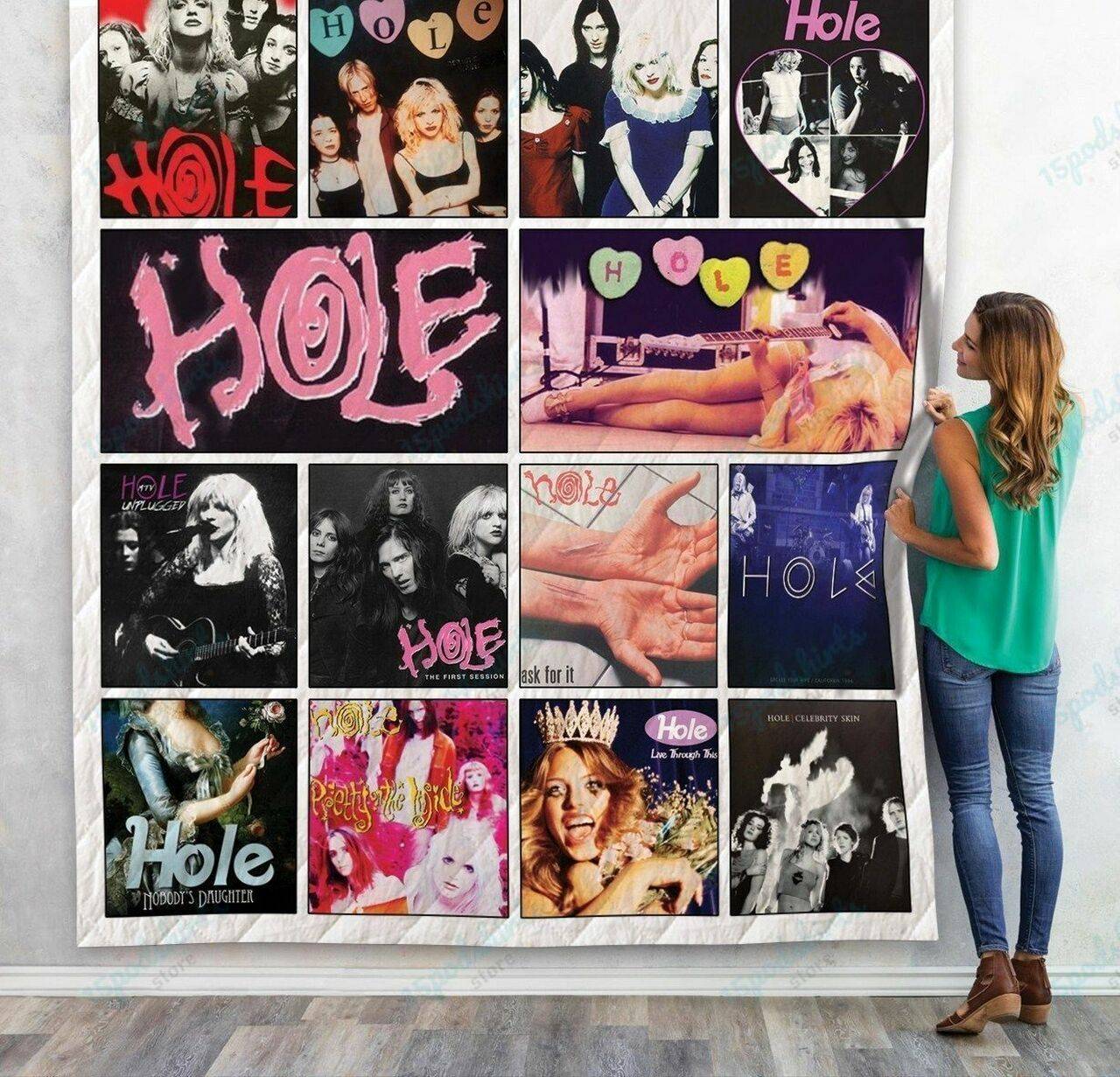 Hole Album Quilt Blanket 02 and Home Decor