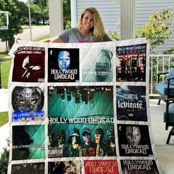 Hollywood Undead Quilt Blanket 01 and Home Decor