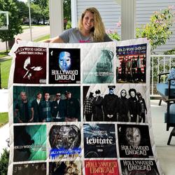 Hollywood Undead Quilt Blanket 02 and Home Decor