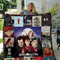 Home Alone Poster Quilt Blanket and Home Decor