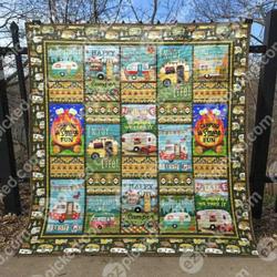 Home Is Where We Park It Quilt Blanket Aq55  Quilt and Home Decor