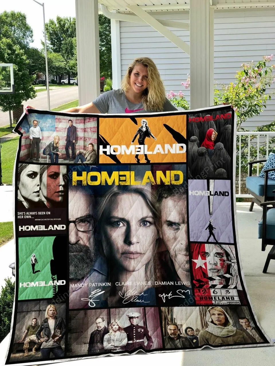 Homeland Quilt Blanket and Home Decor