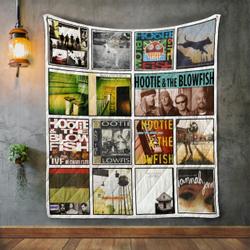 Hootie & The Blowfish Album Covers Quilt Blanket and Home Decor