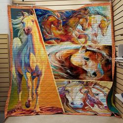 Horse 20 Quilt and Home Decor