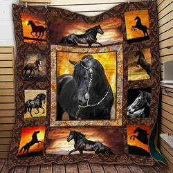 Horse 3D Customized Quilt Lovely and Home Decor