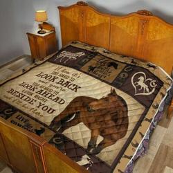 Horse 3D Customized Quilt Va63 V2 and Home Decor