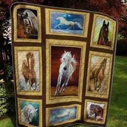 Horse AWE V3 3D Customized Quilt and Home Decor